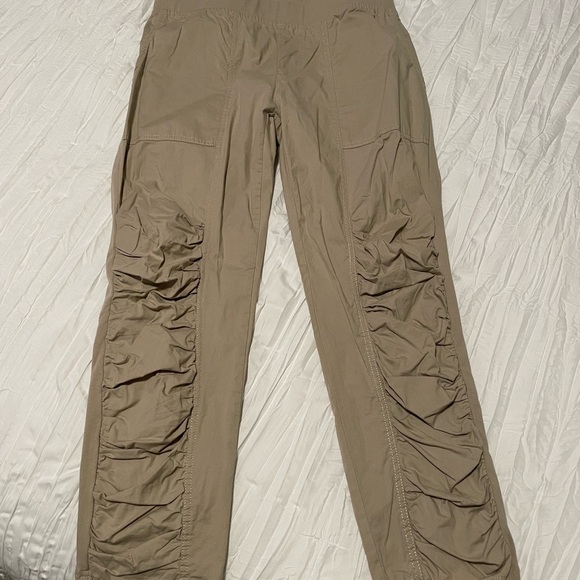 Stylish Women's Tan Joggers - Picture 1 of 3